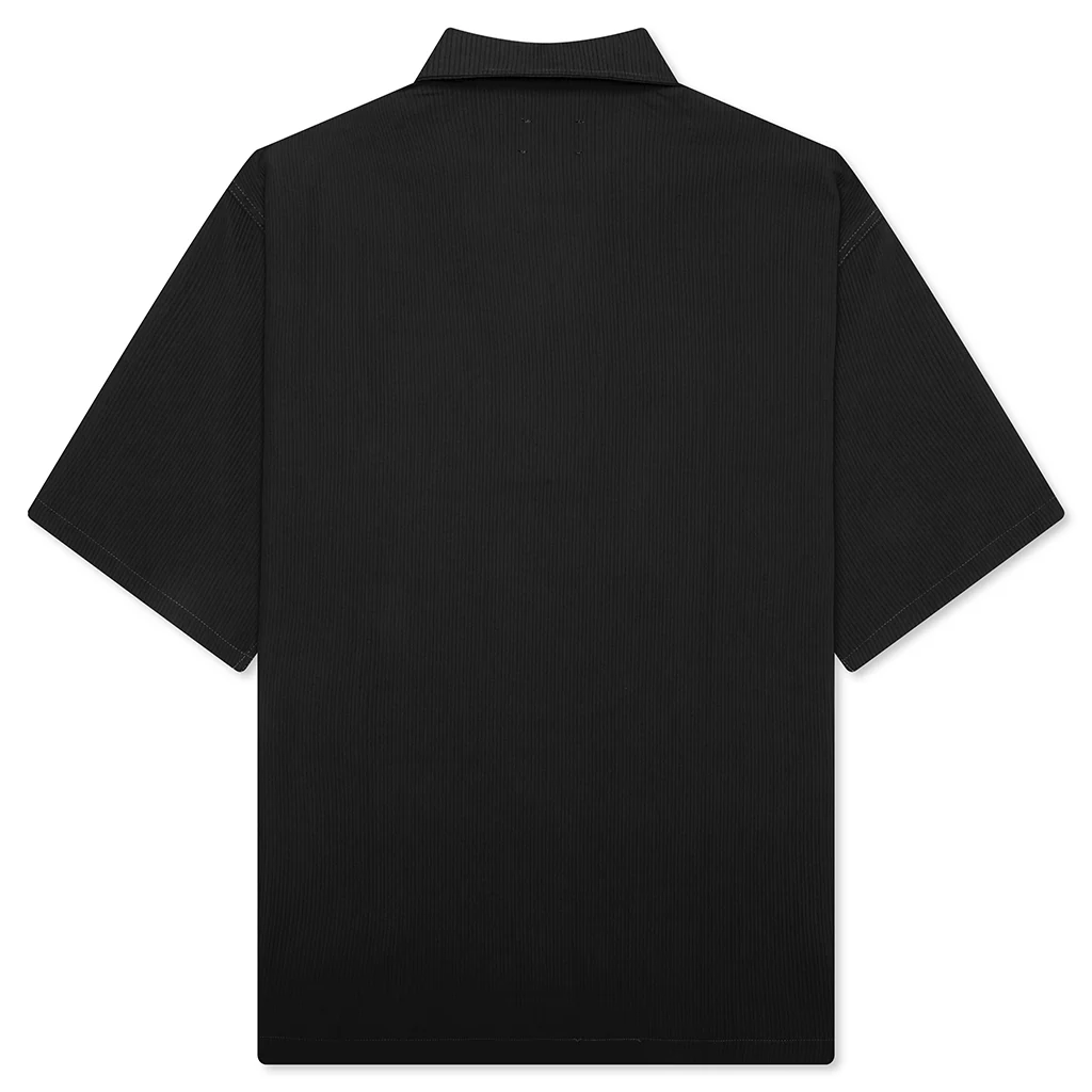 Electron Zip Polo - Black - Image 2