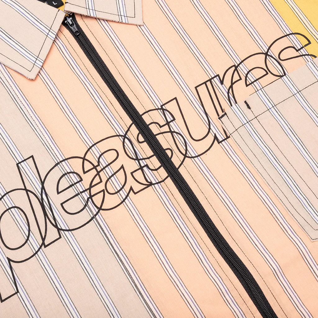 Garner Zip Shirt - Peach - Image 5