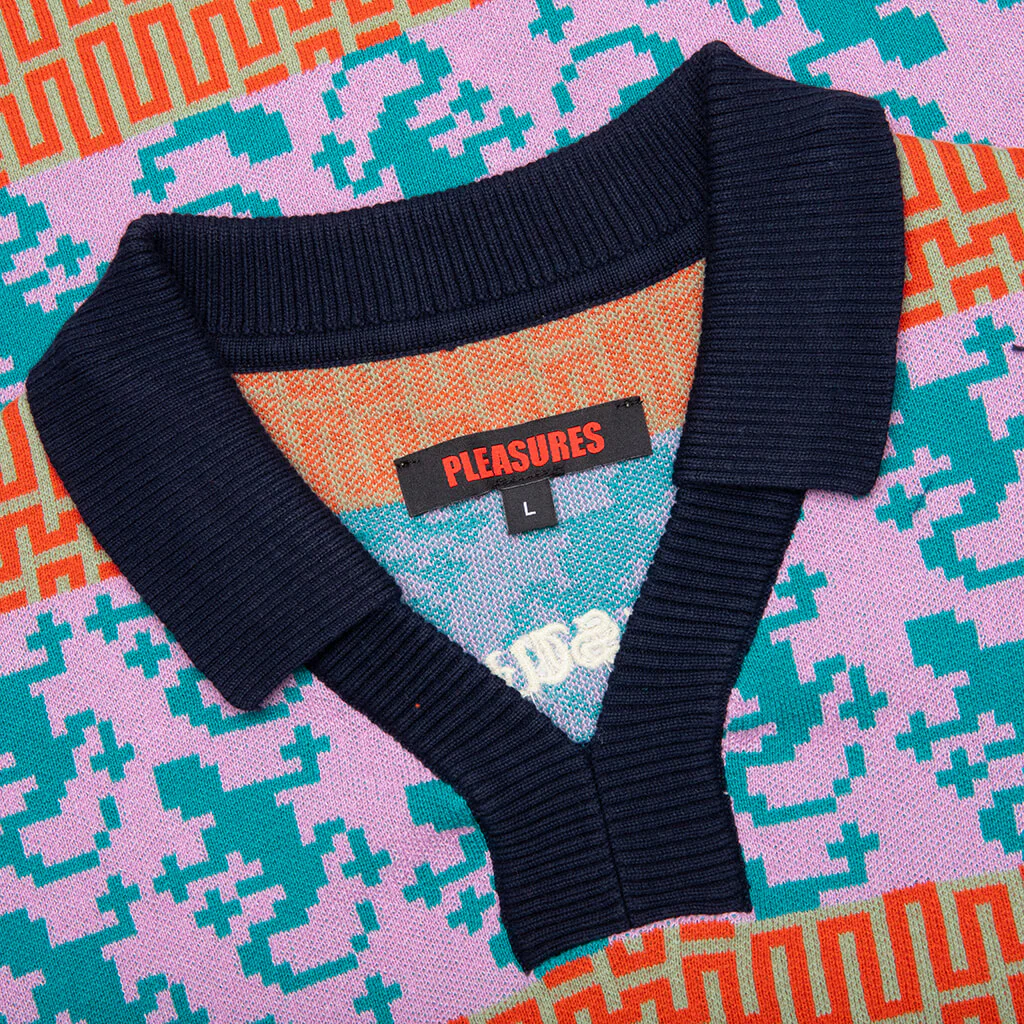 Gecko Jacquard Polo - Multi - Image 3