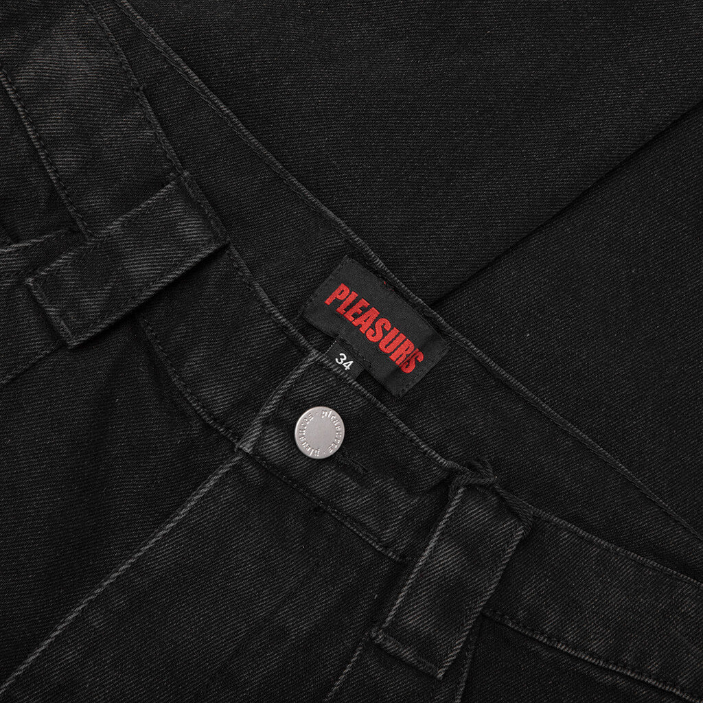 Grind Baggy Jeans - Black - Image 3