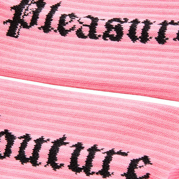 Pleasures x Juicy Couture Old English Socks - Pink - Image 3