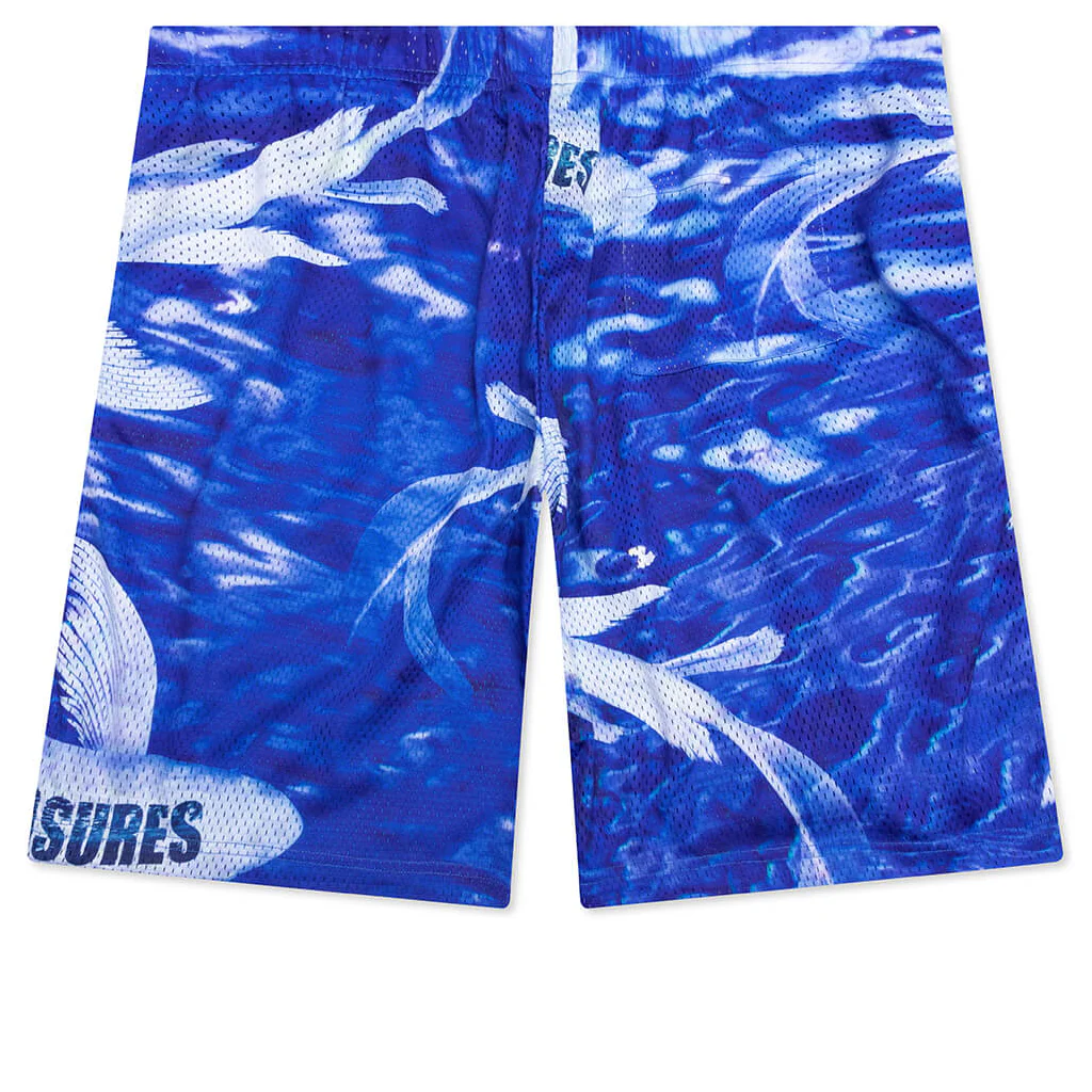 Koi Mesh Shorts - Blue - Image 2