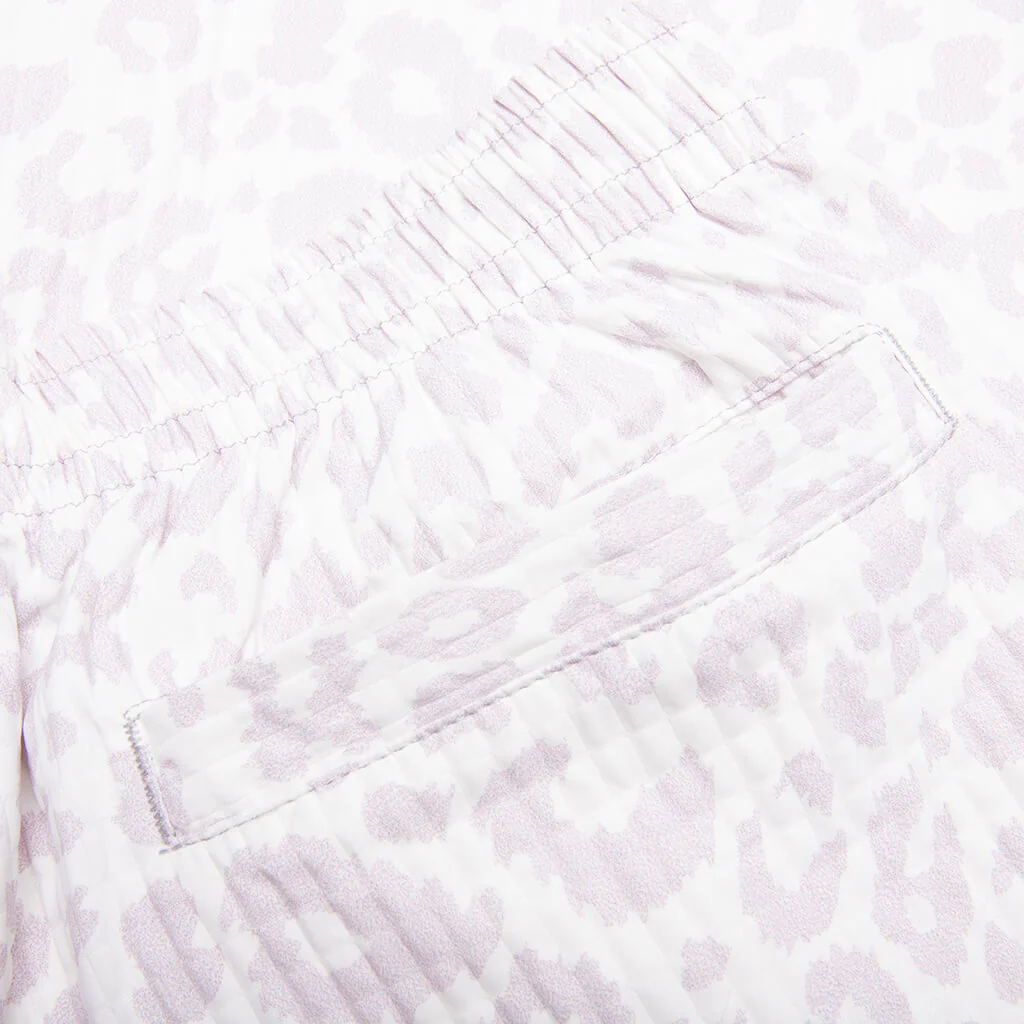 Leopard Active Shorts - Off White - Image 3