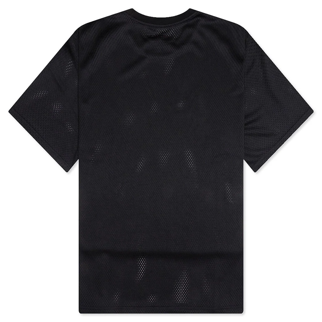 Motive Mesh Shirt - Black - Image 2