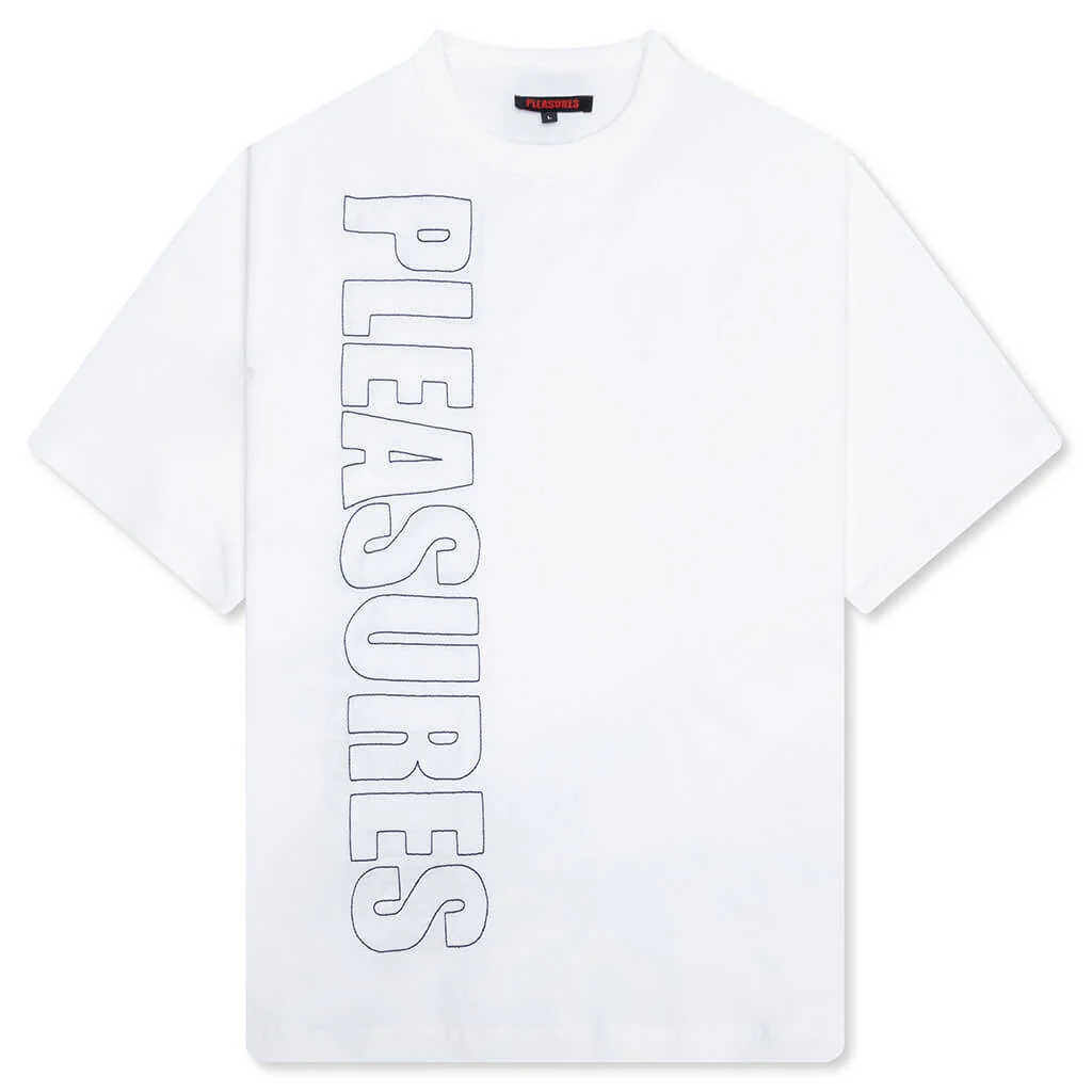 Outline Heavyweight T-Shirt - White