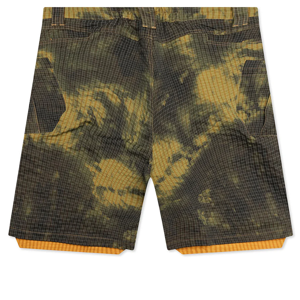 Oval Tactical Cargo Shorts - Yellow - Image 2