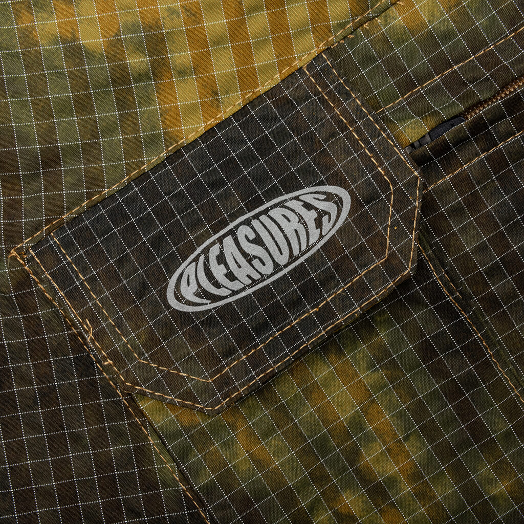 Oval Tactical Cargo Shorts - Yellow - Image 3