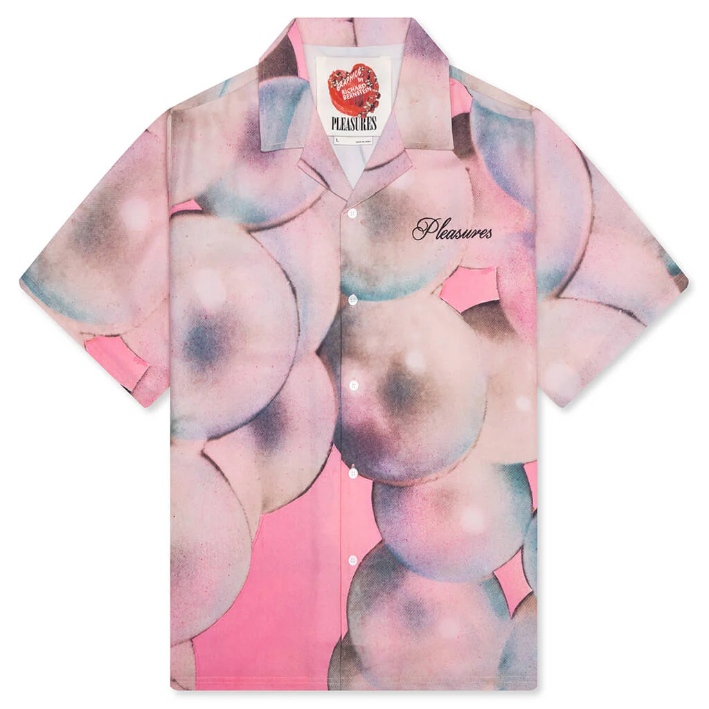 Pearl Button Up - Pink