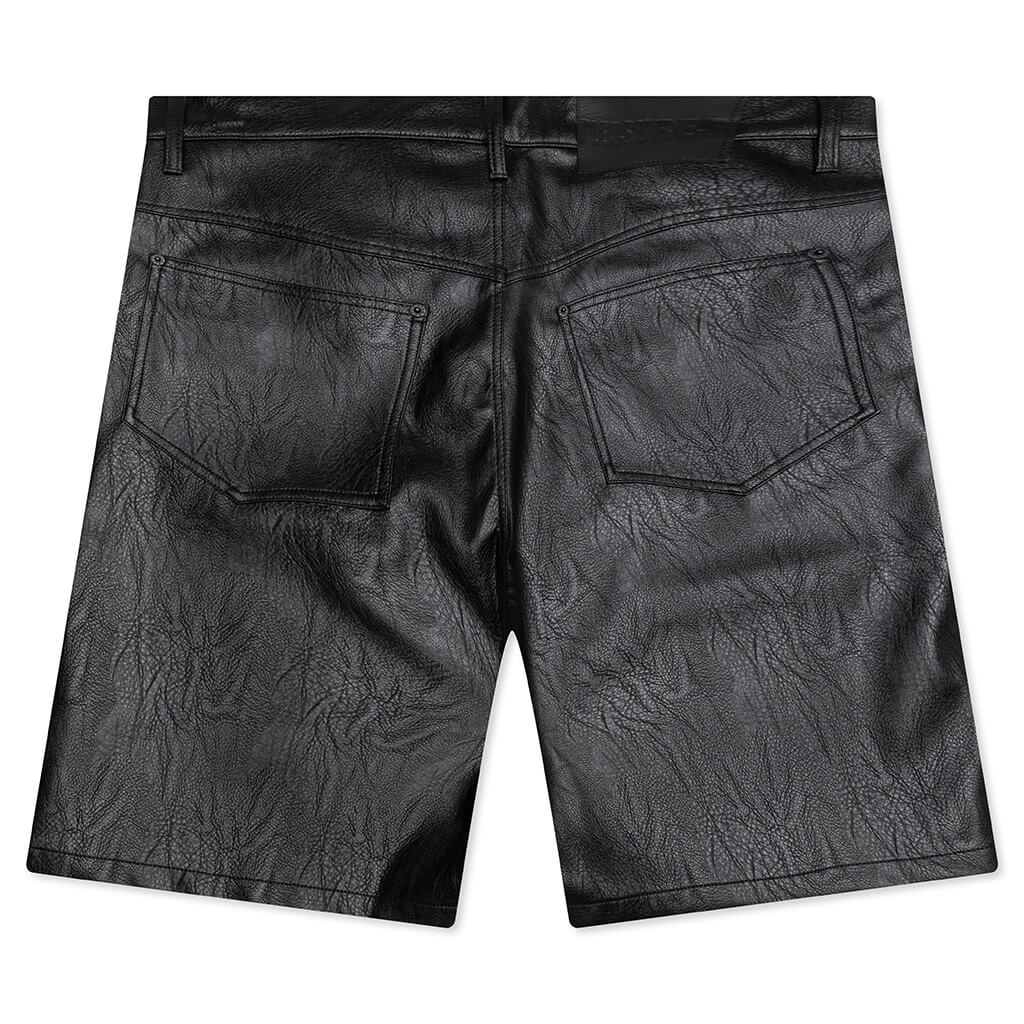 Plaster Baggy Shorts - Black - Image 2