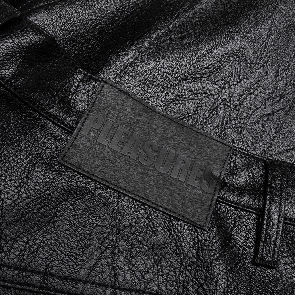 Plaster Baggy Shorts - Black - Image 3