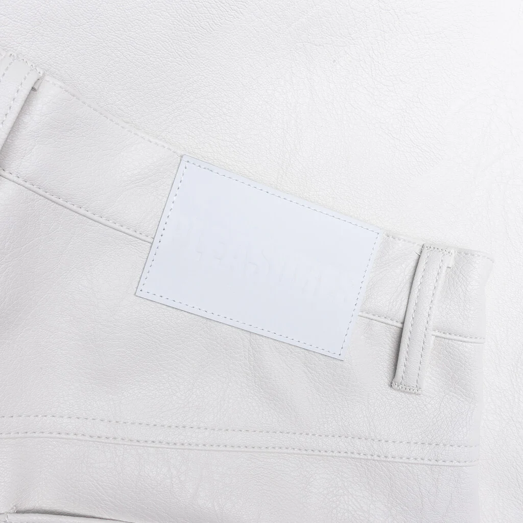 Plaster Baggy Shorts - White - Image 3