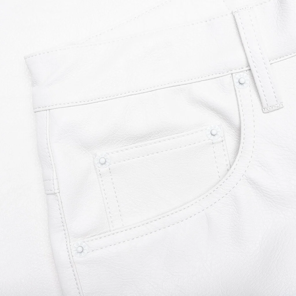 Plaster Baggy Shorts - White - Image 4