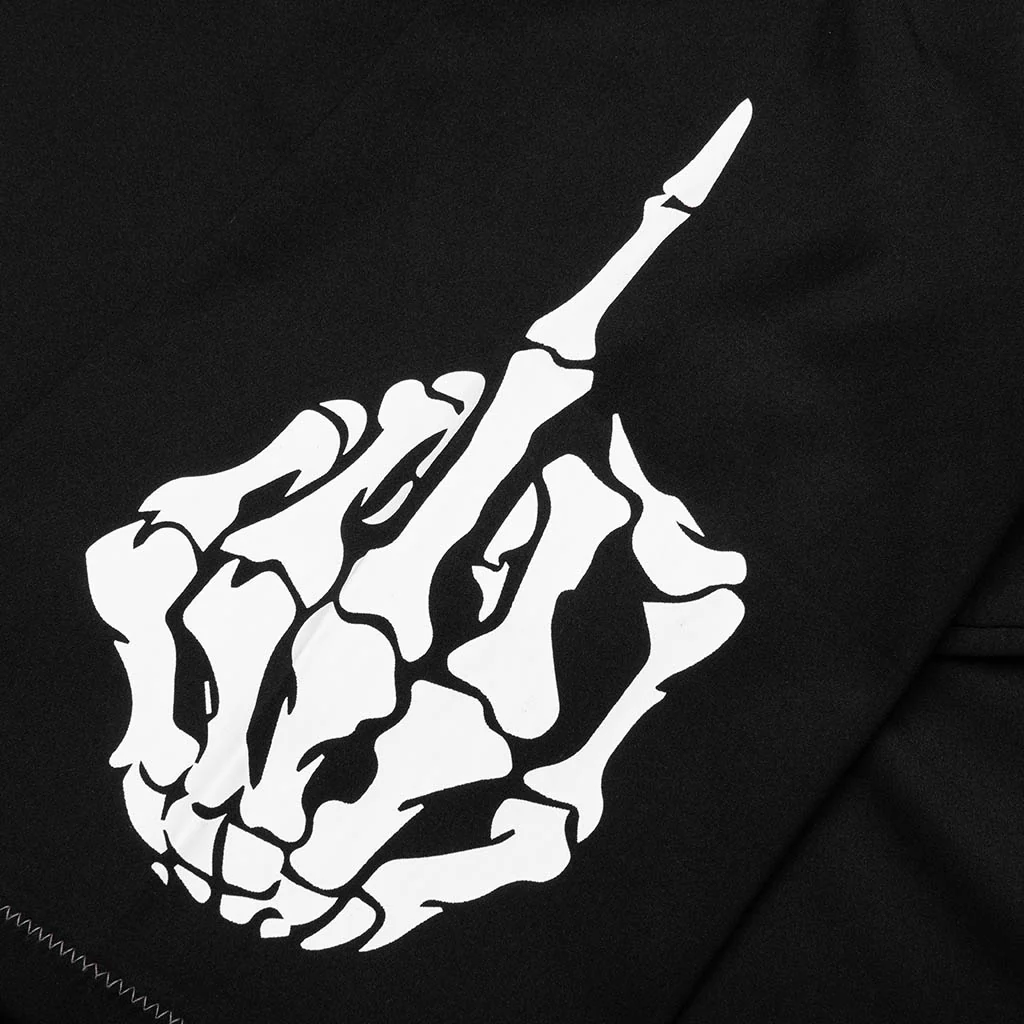 Pollution Boxy Raglan T-Shirt - Black - Image 3
