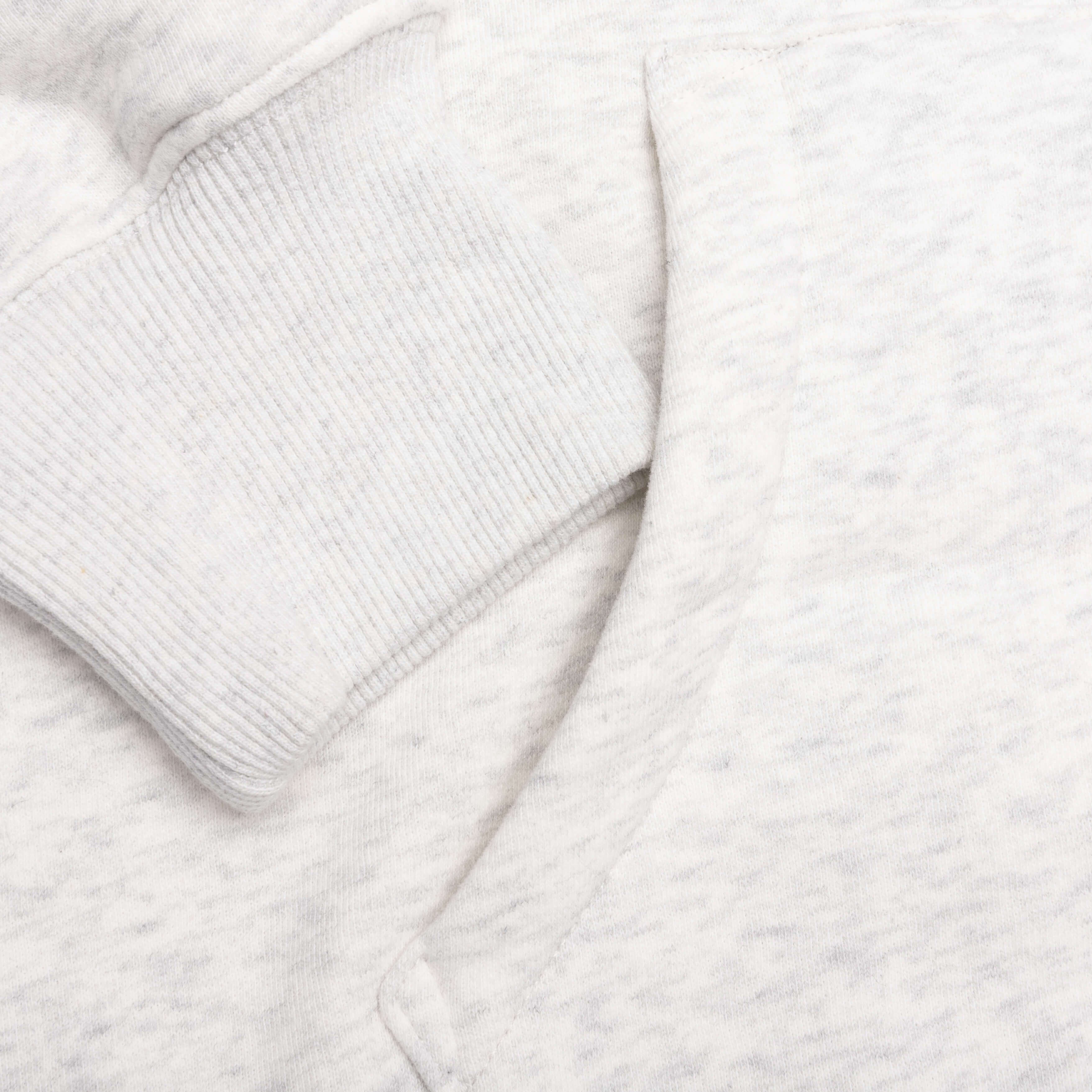 Rhinestone Impact Hoodie - Light Heather Grey - Image 4