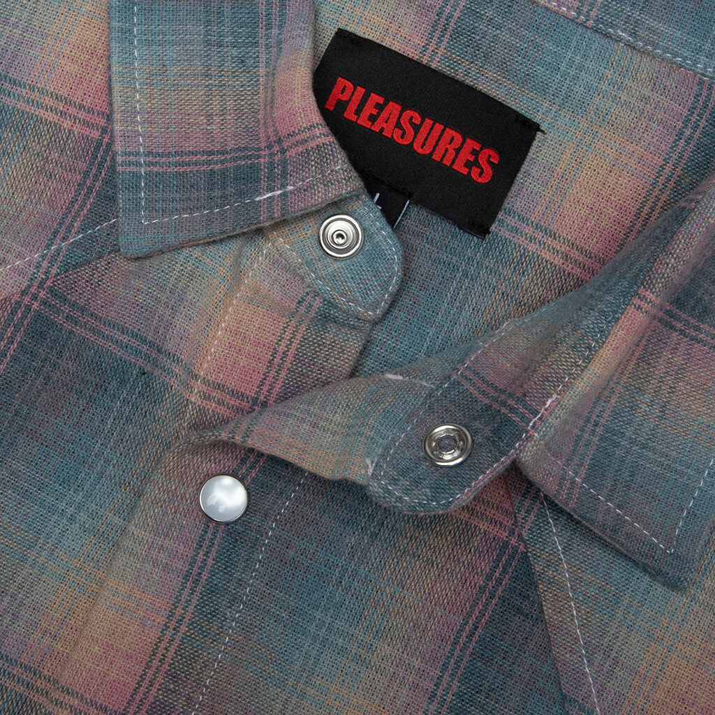 Sender Western Button Up - Pink - Image 3