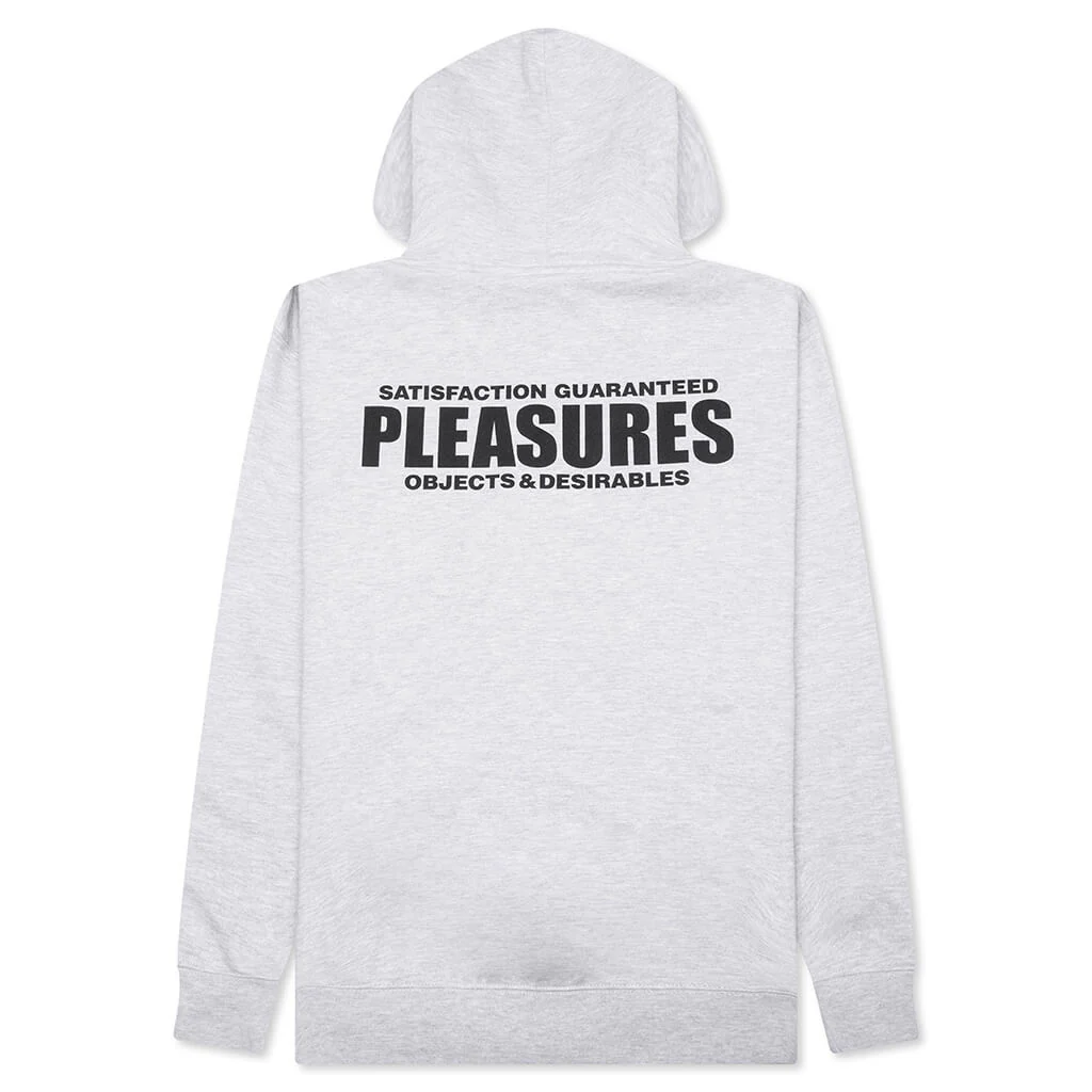 Staff Zip Hoodie - Heather Grey - Image 2