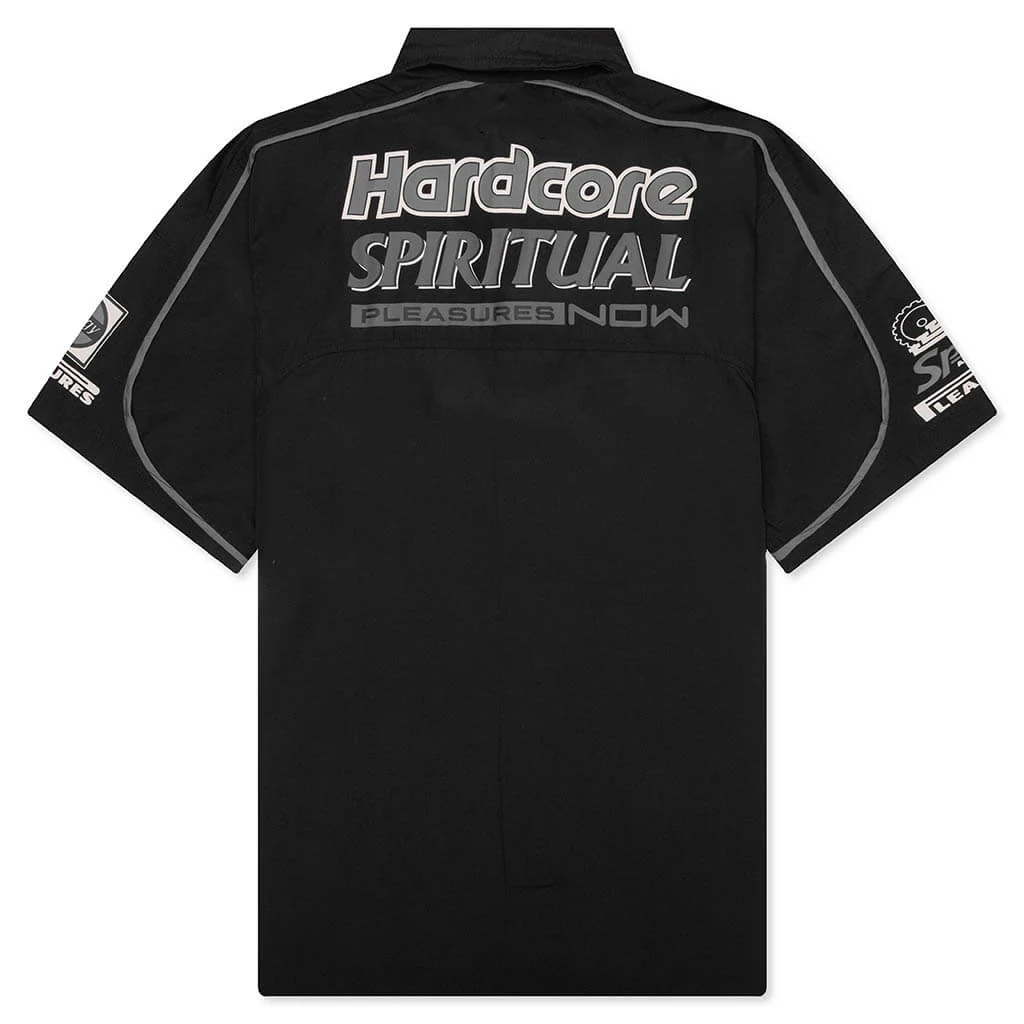 Terror Button Up Shirt - Black - Image 2