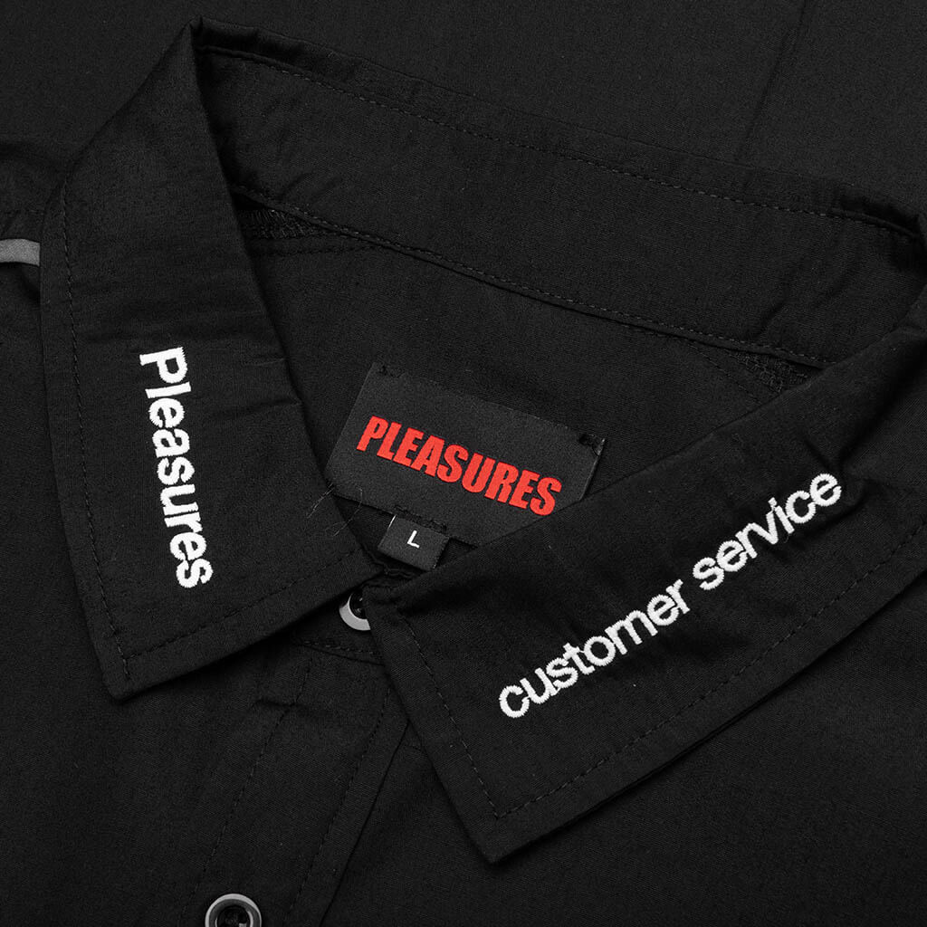 Terror Button Up Shirt - Black - Image 5