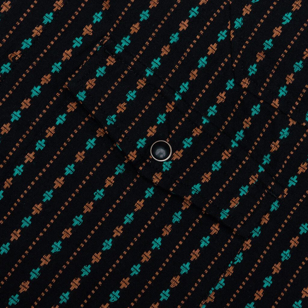 Tribute Western Button Up - Black - Image 3