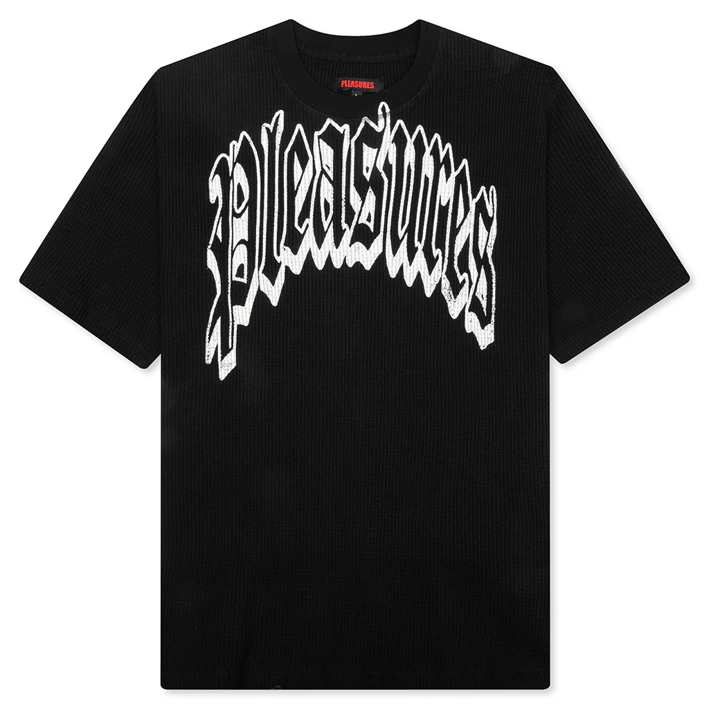 Twitch Waffle Shirt - Black