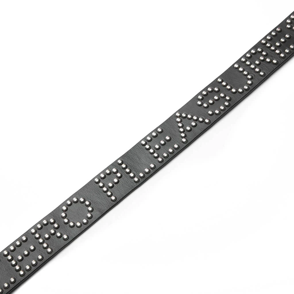 Pleasures x Zero Studded Belt - Black - Image 3