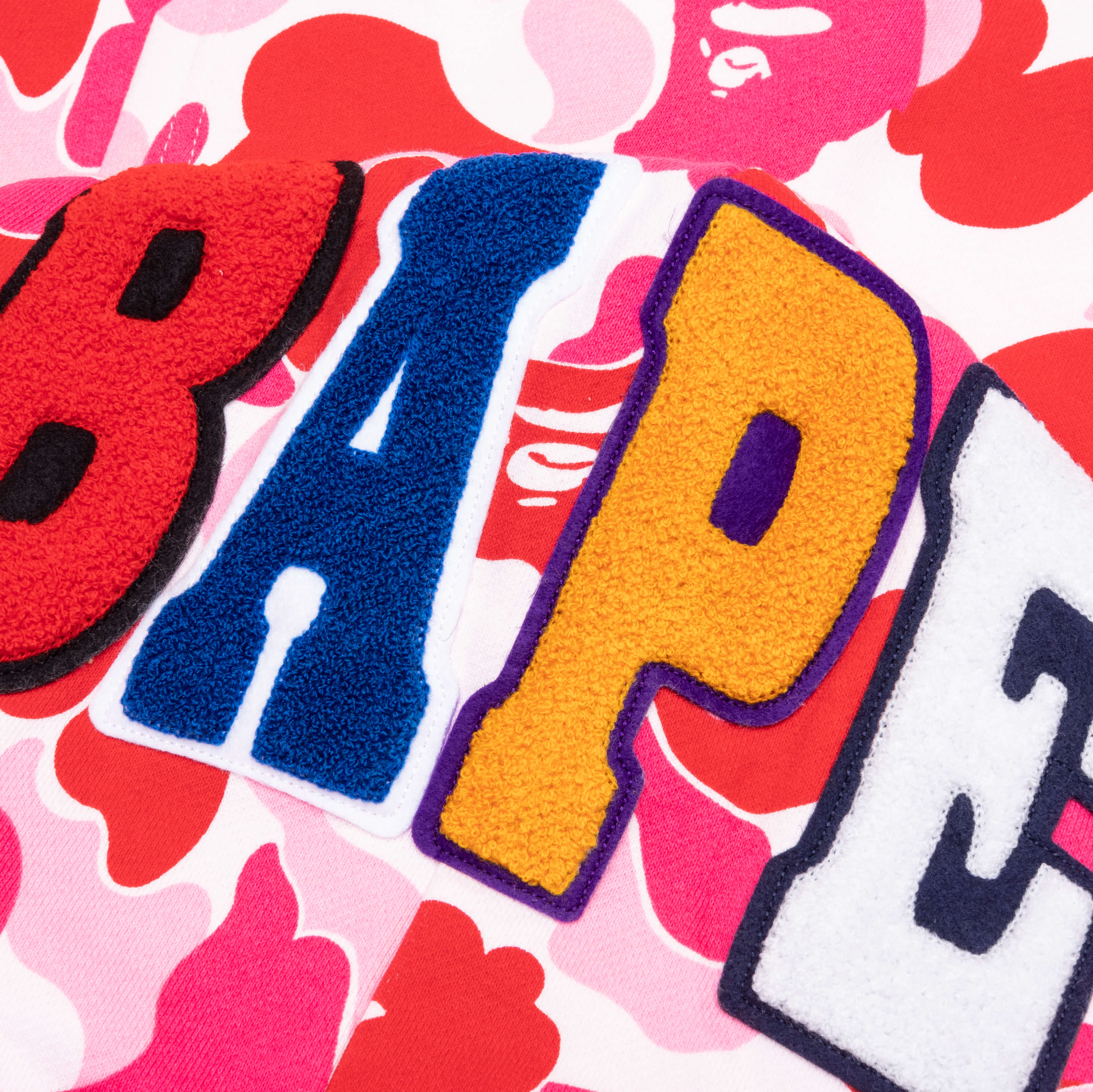 ABC Camo 2nd APE Pullover Hoodie - Pink - Image 6