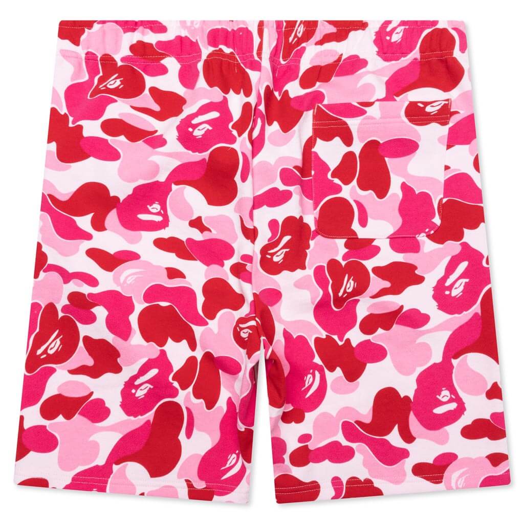 ABC Camo Shark Sweat Shorts - Pink - Image 2
