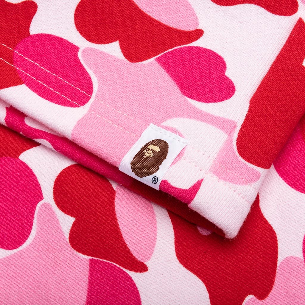 ABC Camo Shark Sweat Shorts - Pink - Image 3