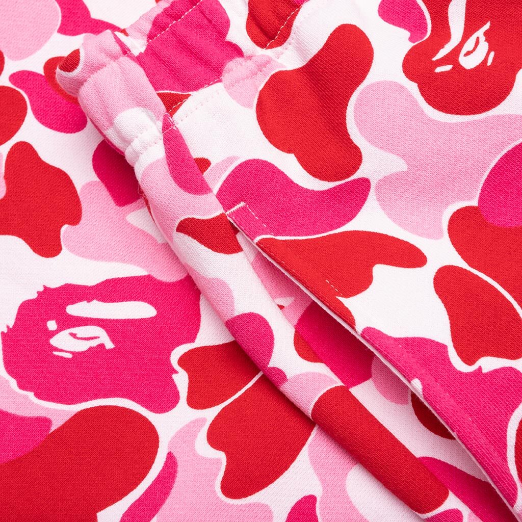 ABC Camo Shark Sweat Shorts - Pink - Image 4