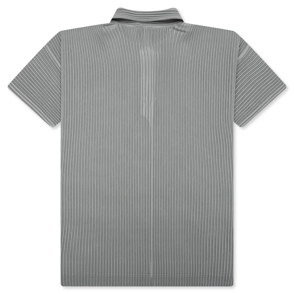 MC May Polo Shirt - Warm Grey - Image 2