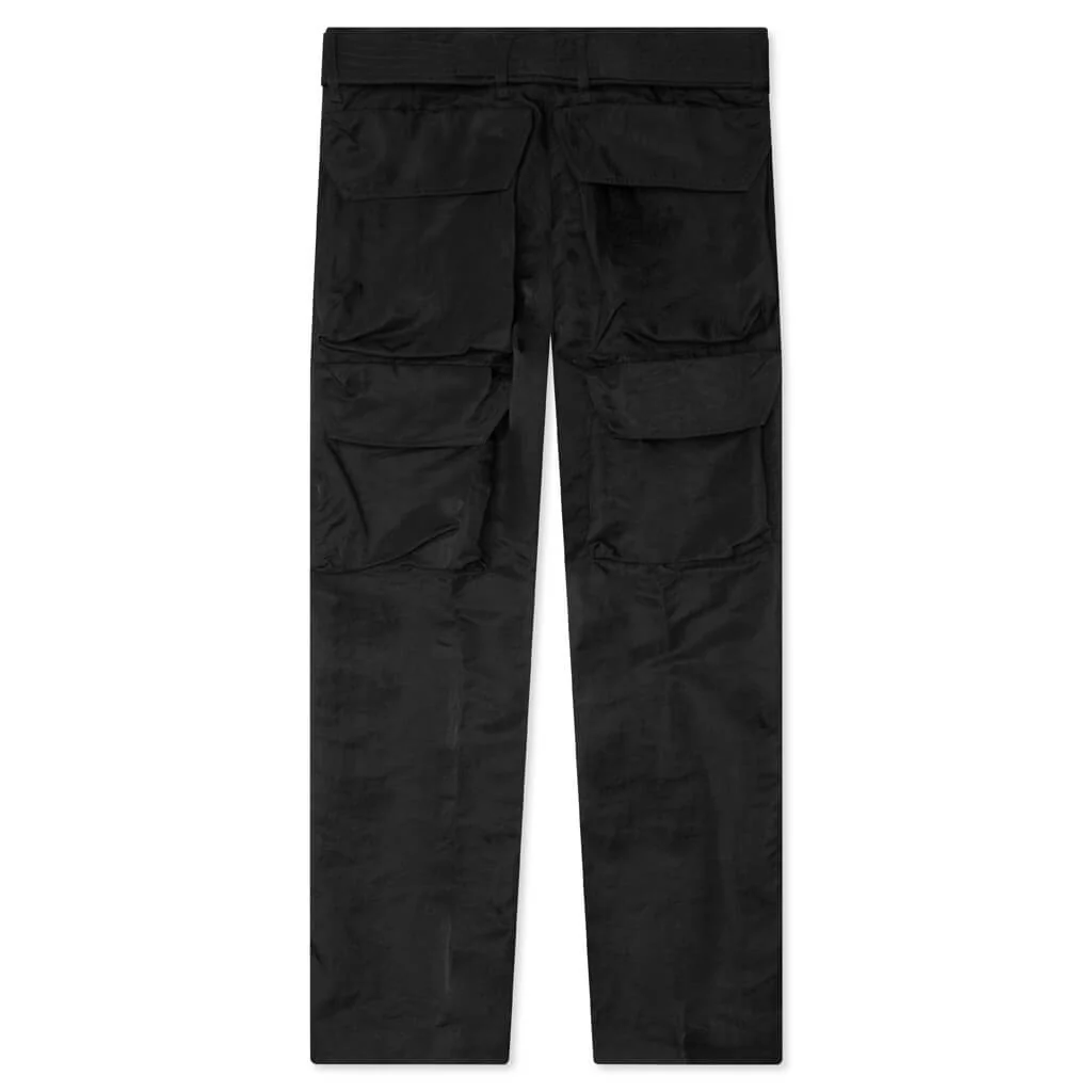 Adjustable Cargo 7356 M.W. Pants - Black - Image 2