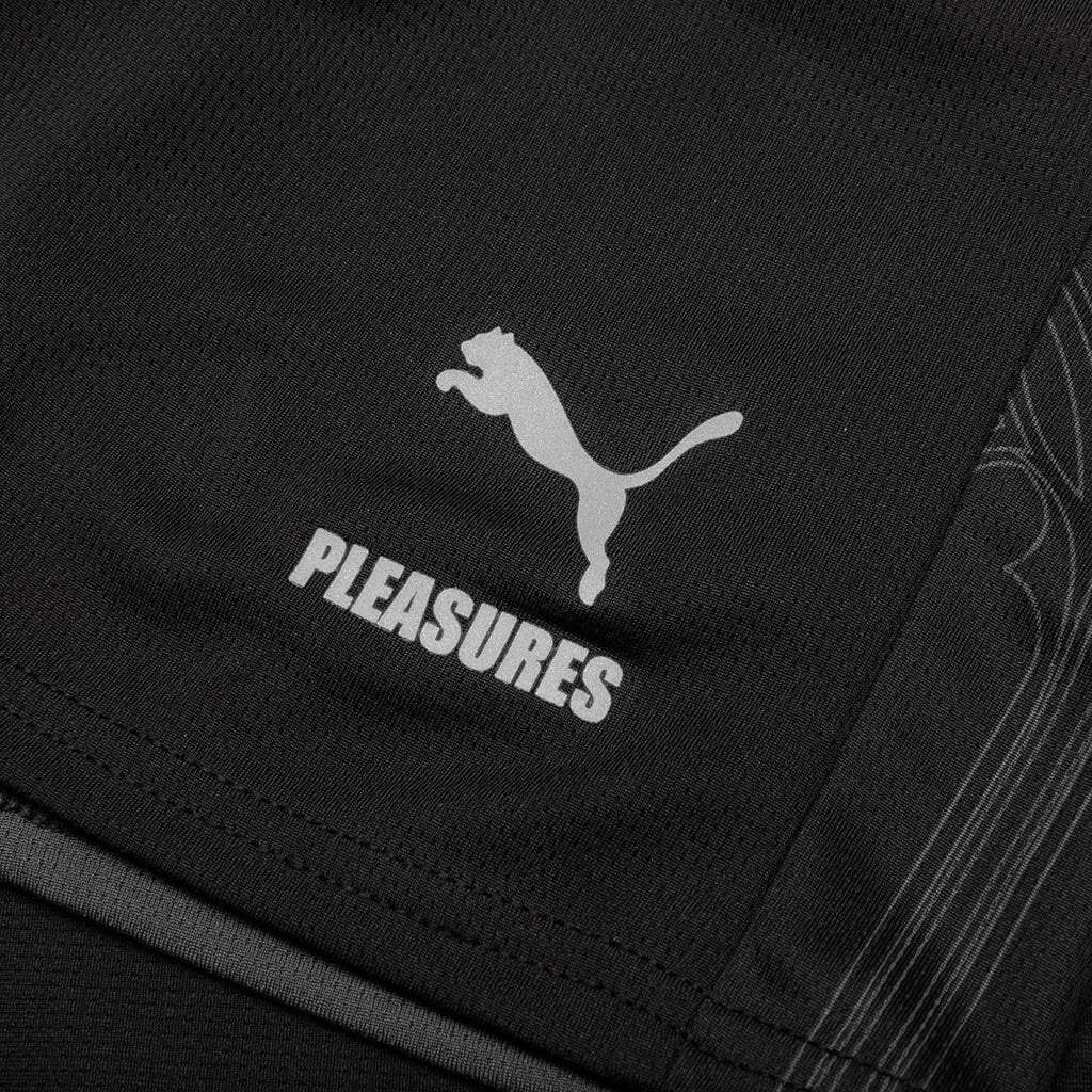 Puma AC Milan x Pleasures Shorts Replica - Black/Asphalt - Image 3