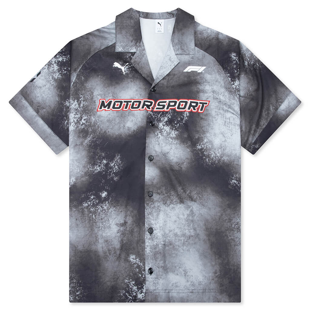 Puma x F1 S/S Button Up Shirt - Black