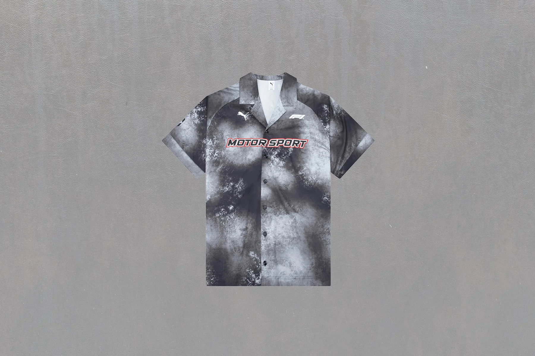 Puma x F1 S/S Button Up Shirt - Black - Image 4