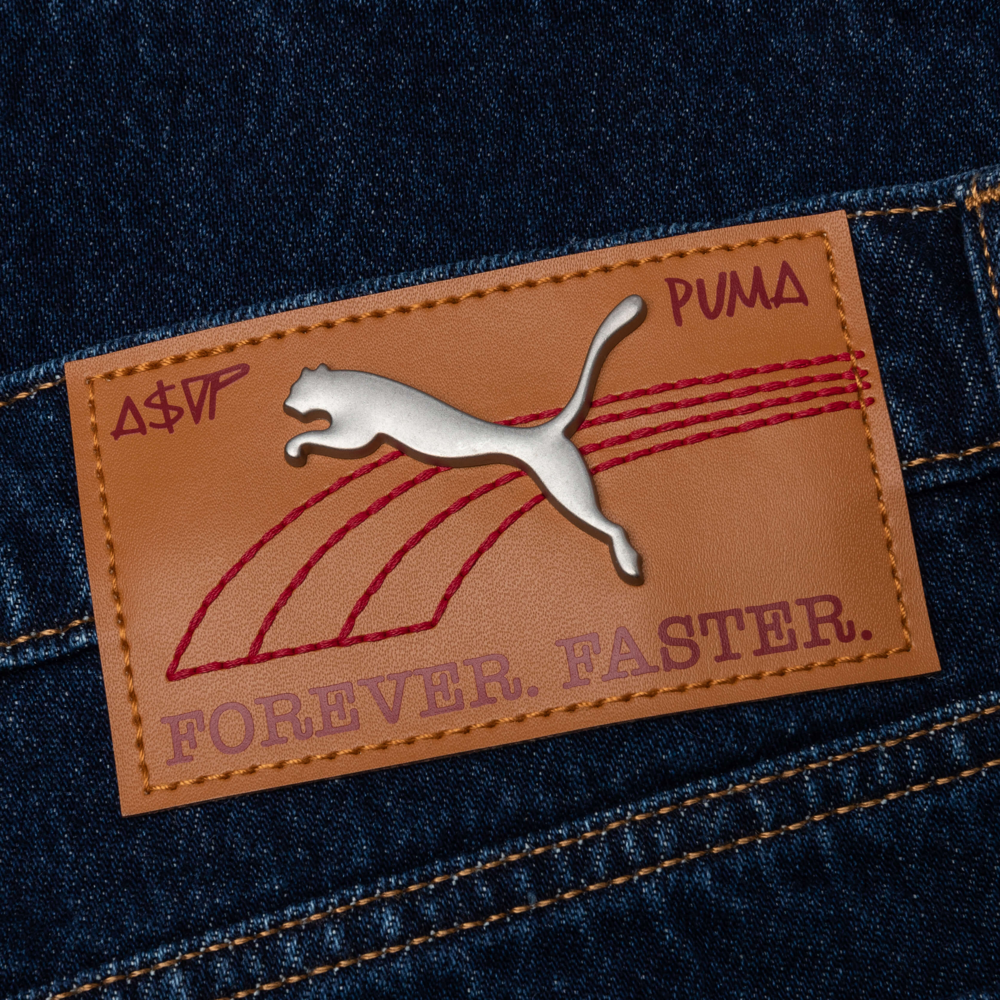 Puma x A$AP Rocky Denim Short - Blue - Image 4