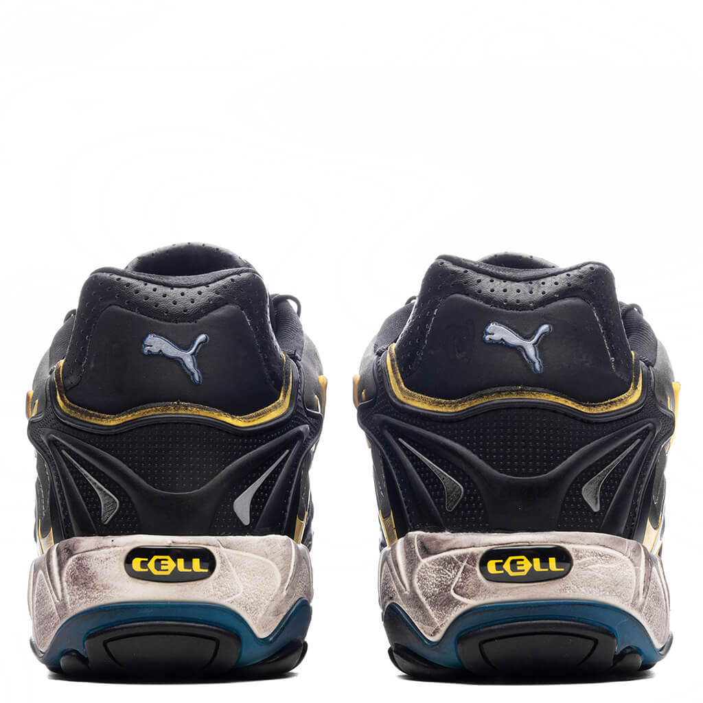 Puma X A$AP Rocky Inhale Distressed Neop - Warm White/Puma Black/Pele Yellow - Image 4