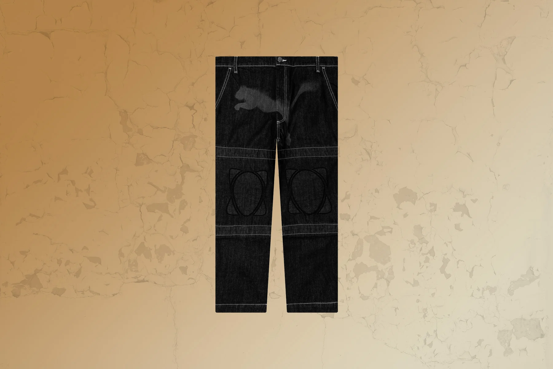 Puma x A$AP Rocky Knee Pad Pants - Black - Image 6