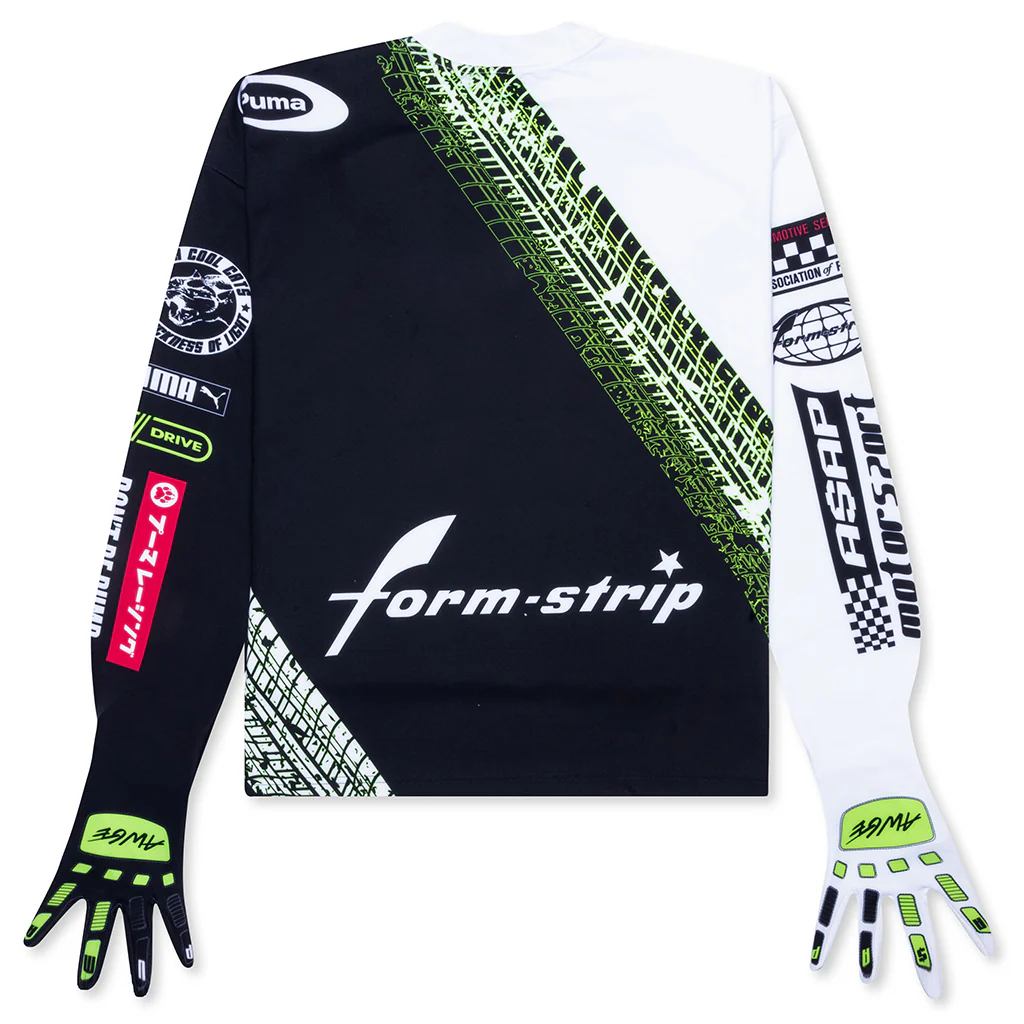 Puma x A$AP Rocky Tire L/S Glove - White - Image 2
