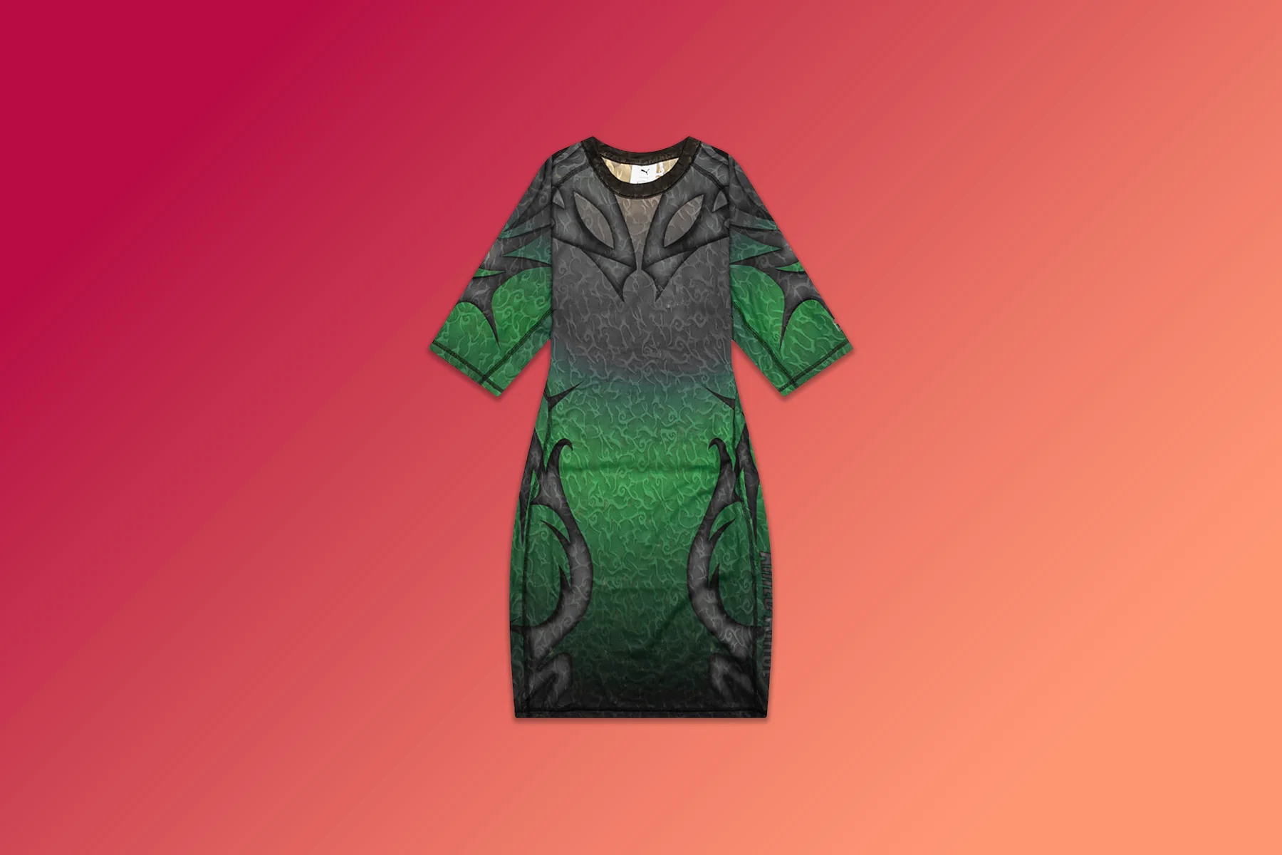 Puma x Aries Dress - Fluorescent Green - Image 6