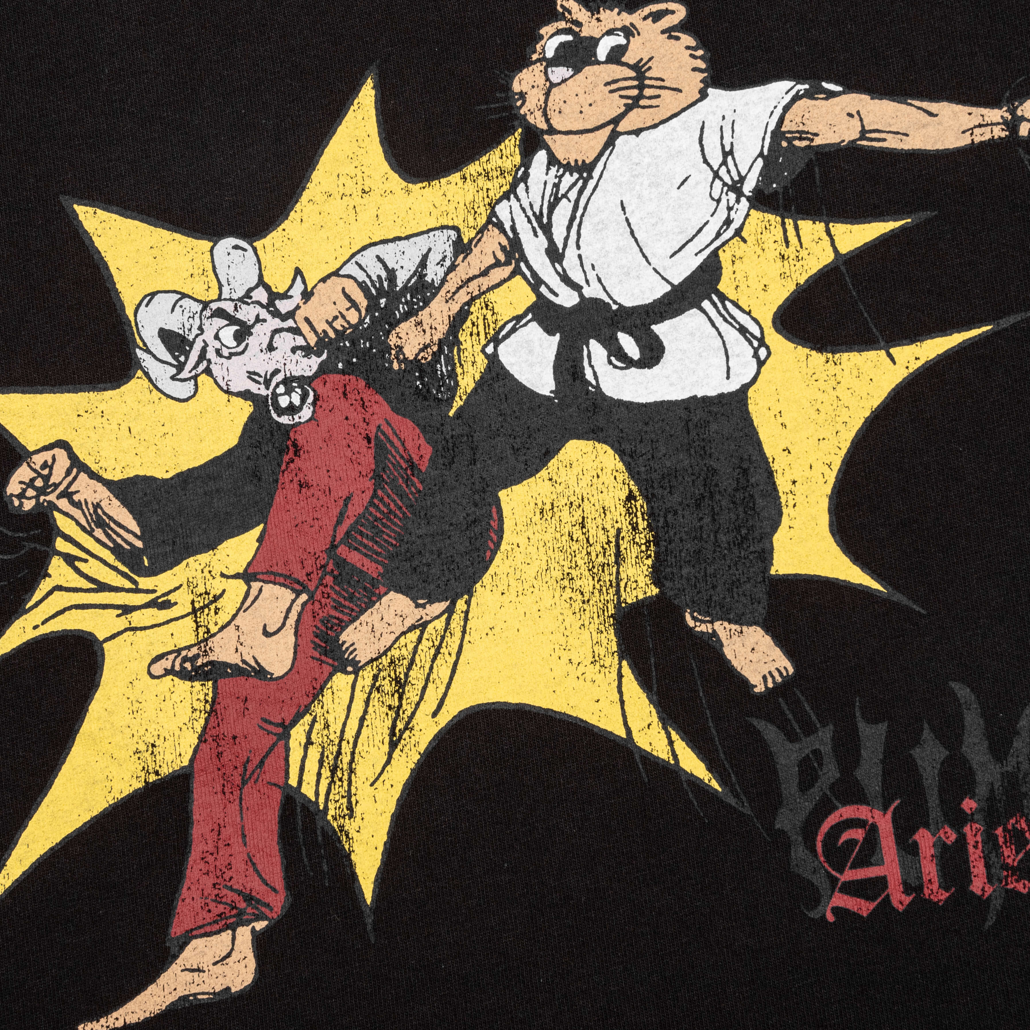 Puma x Aries Graphic T-Shirt - Black - Image 3