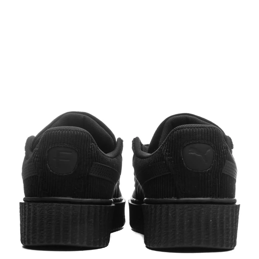 Puma x Fenty Creeper Phatty Corduroy (GS) - Black/Gold - Image 4