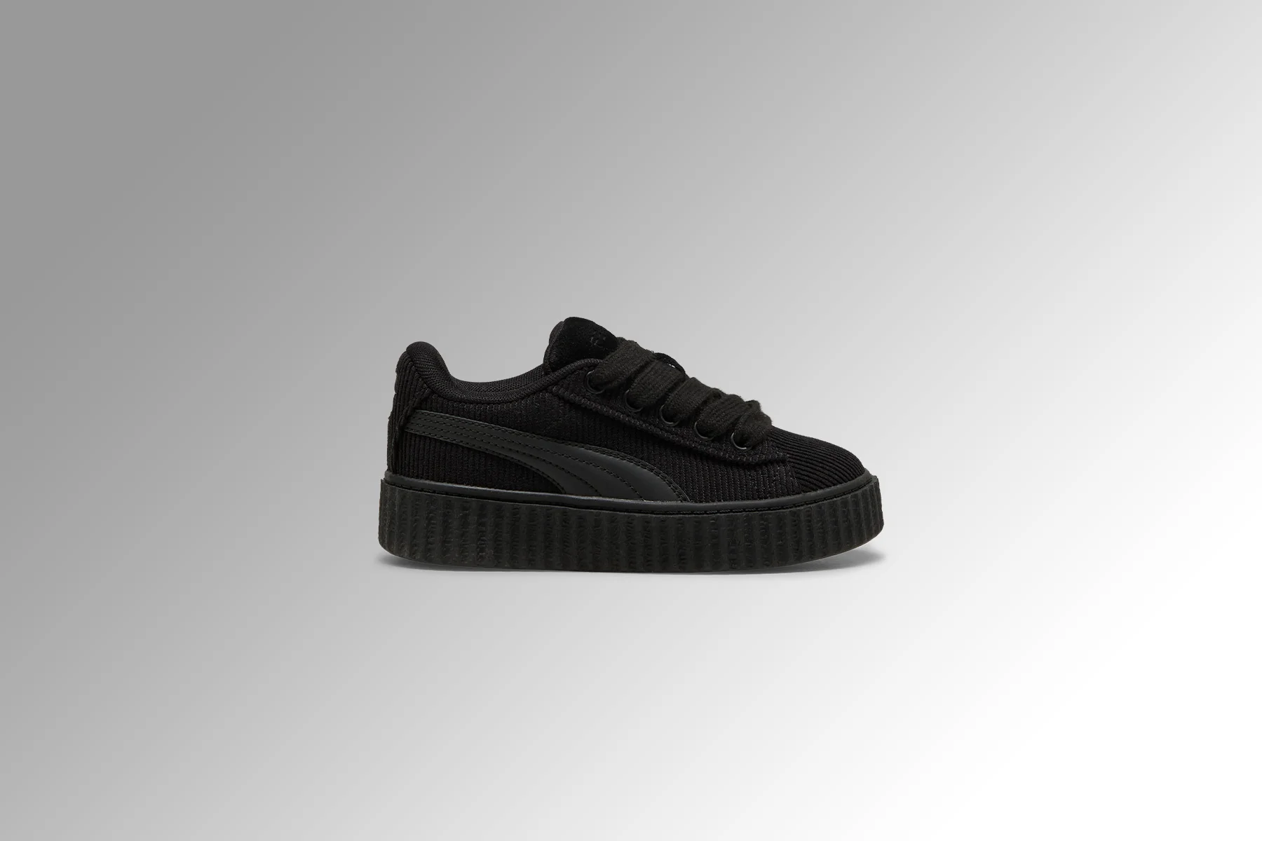 Puma x Fenty Creeper Phatty Corduroy (PS) - Black/Gold - Image 5
