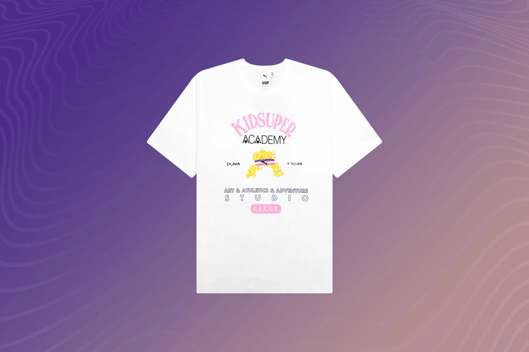 Puma x KidSuper Graphic Tee - White - Image 5