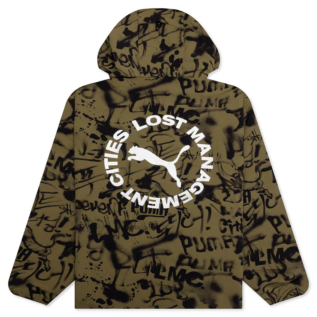 Puma x LMC AOP Reversible Jacket - Green - Image 2