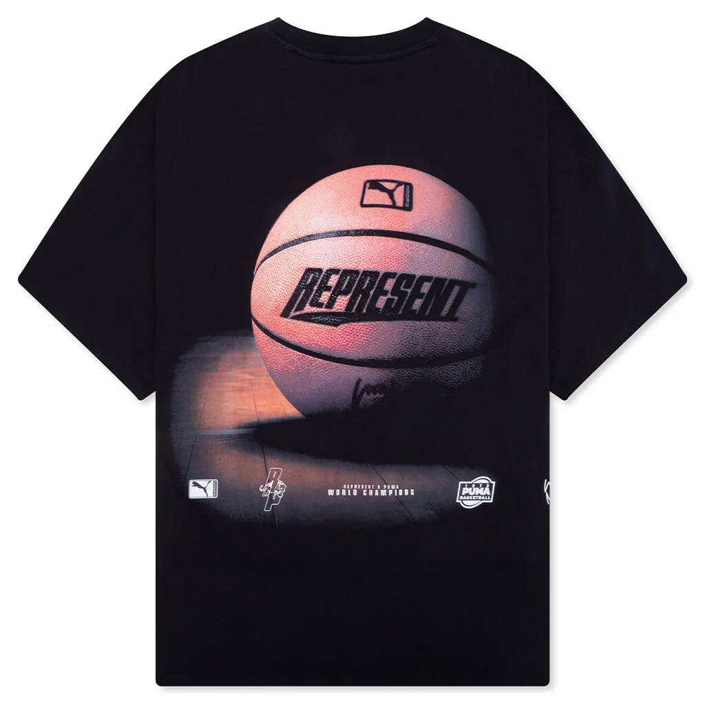 PUMA x Represent S/S Tee - Puma Black - Image 2