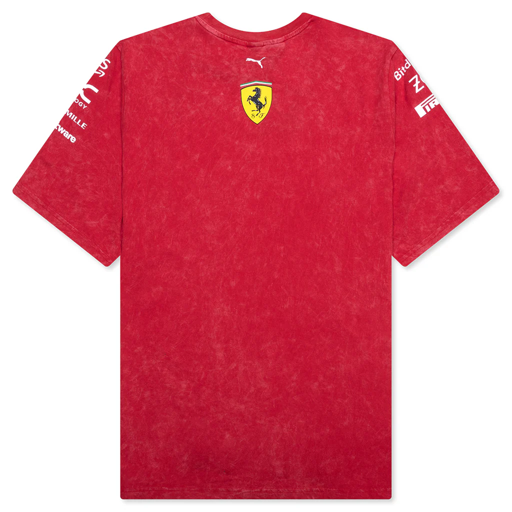 SF Desert Sun Team Replica Tee - Rosso Corsa - Image 2