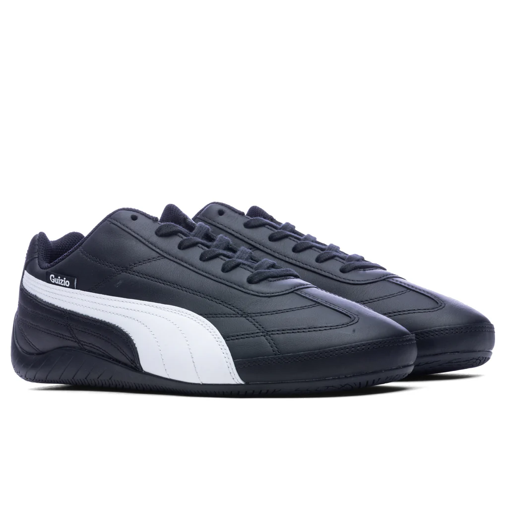 Puma x Danielle Guizio Leather Speedcat - Black/White - Image 2