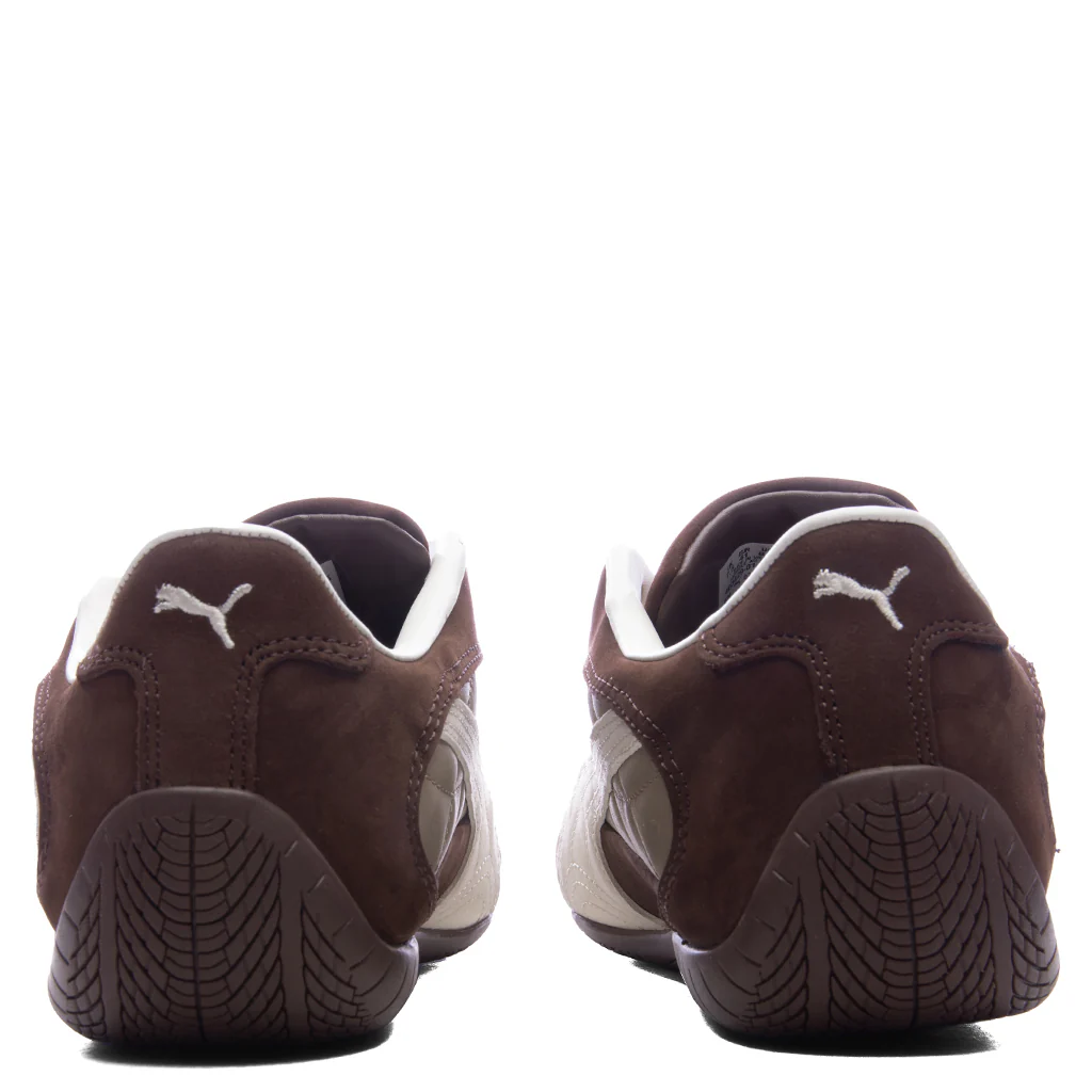 Speedcat Plus Quilted - Espresso Brown/Warm White - Image 4