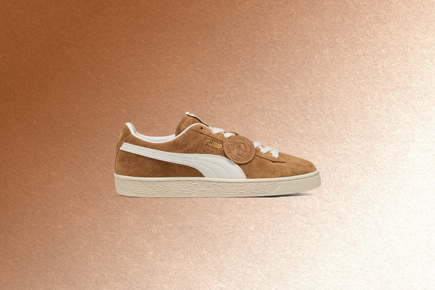 Suede Charles F. Stead V - Honey Butter/White - Image 2