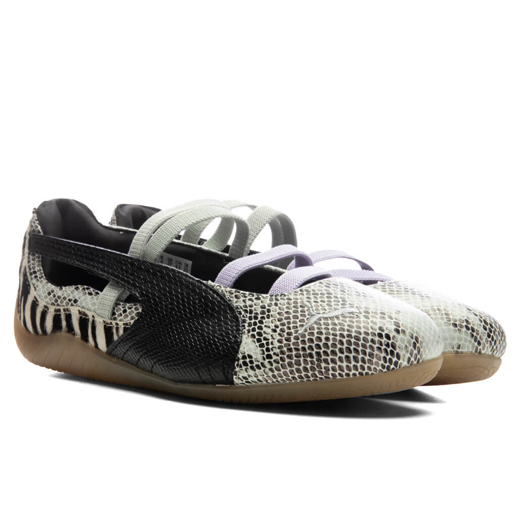 Women's Speedcat Ballet Mixed Feel - PUMA Black/Cashew Brown/Light Lavender - Image 5